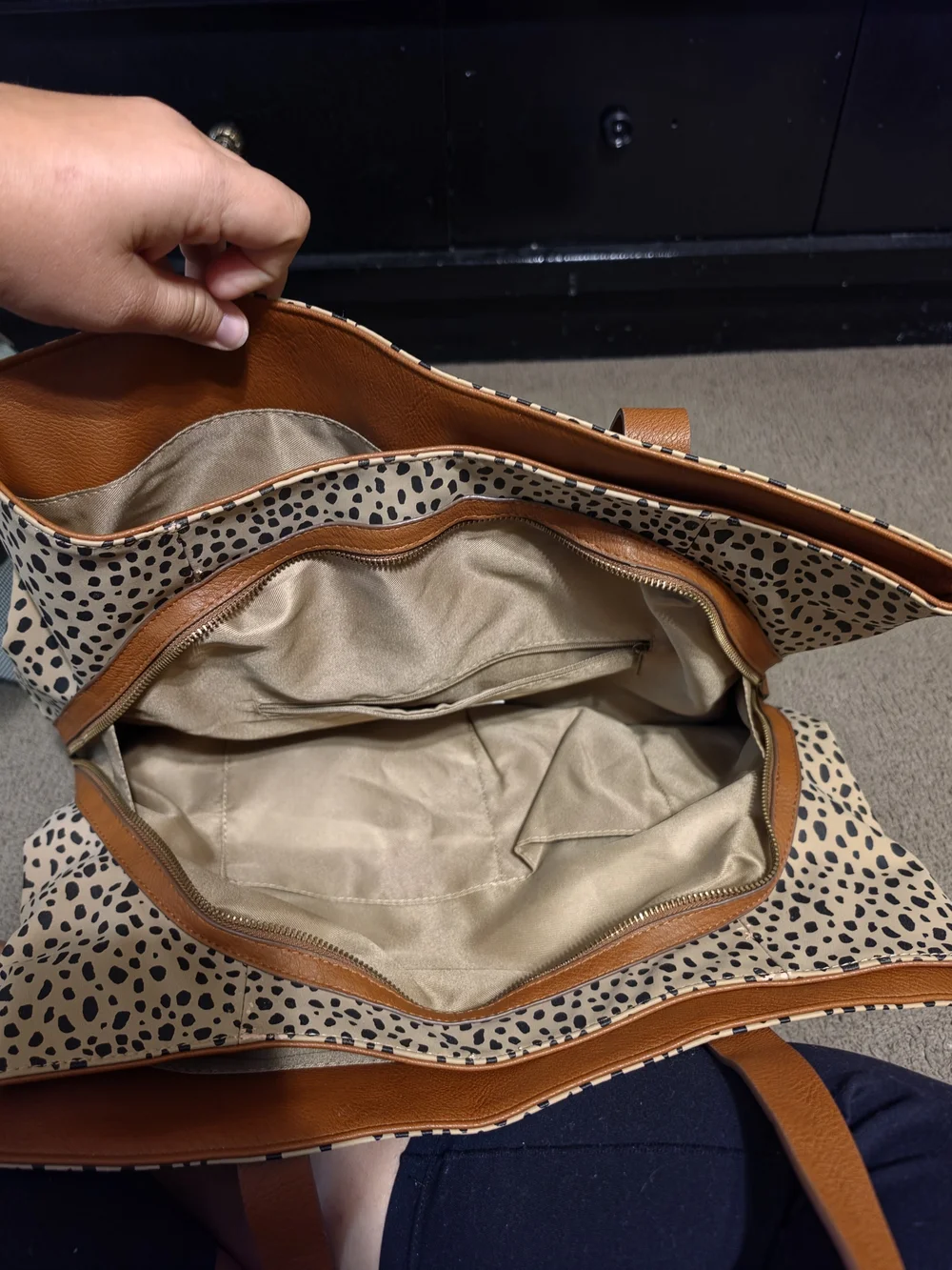 Cheetah Tote Bag